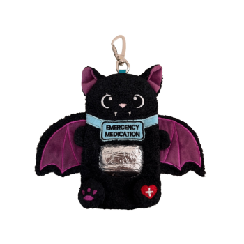 Epi-Pal™ Plush Medication Carrier - LIMITED EDITION BAT