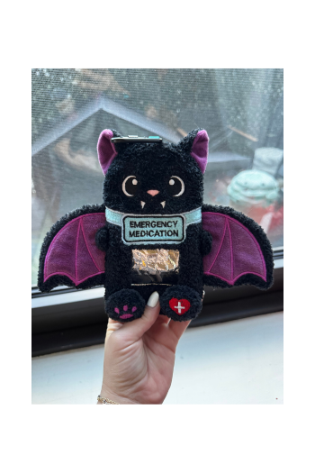 Epi-Pal™ Plush Medication Carrier - LIMITED EDITION BAT