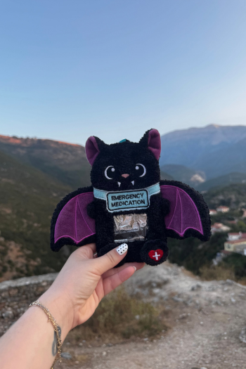 Epi-Pal™ Plush Medication Carrier - LIMITED EDITION BAT